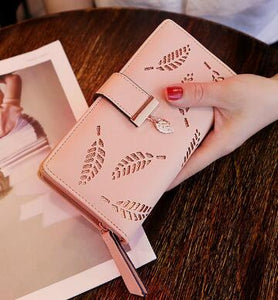 Mara's Dream 2018 Leaves Hollow Clutch Wallet