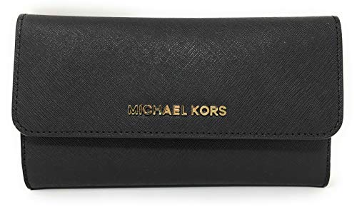 Michael Kors Jet Set Travel Leather Trifold Wallet