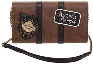 Harry Potter Hogwarts Trunk Inspired Foldover Clutch