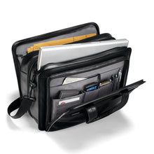 Samsonite Classic Leather File Laptop Briefcase