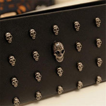 Metal Skull Wallet/Wristlet