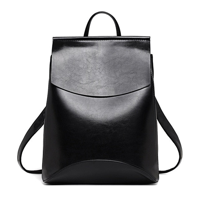 Fashion Women Leather Backpack