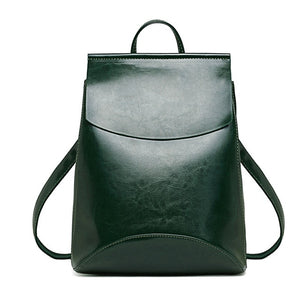 Fashion Women Leather Backpack