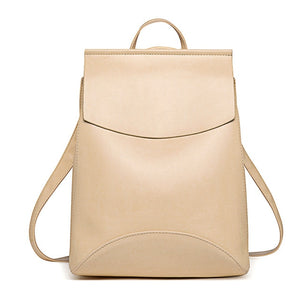 Fashion Women Leather Backpack