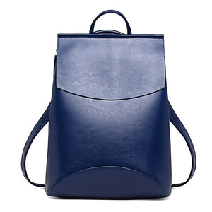 Fashion Women Leather Backpack