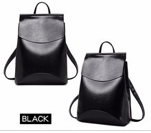 Fashion Women Leather Backpack