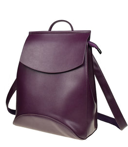 Fashion Women Leather Backpack