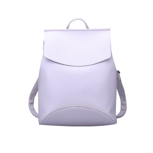 Fashion Women Leather Backpack